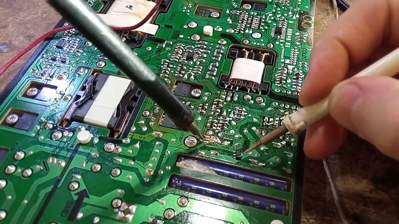 ТВ Samsung UE40D5000PW - не включается, 5 раз моргает светодиод. смотреть онлайн