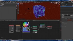 Blender 2.8. Уроки. Светящаяся текстура полупрозрачная.