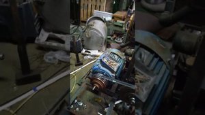 компрессор из ДВС 402 выпуск 3 пуск окончательный.