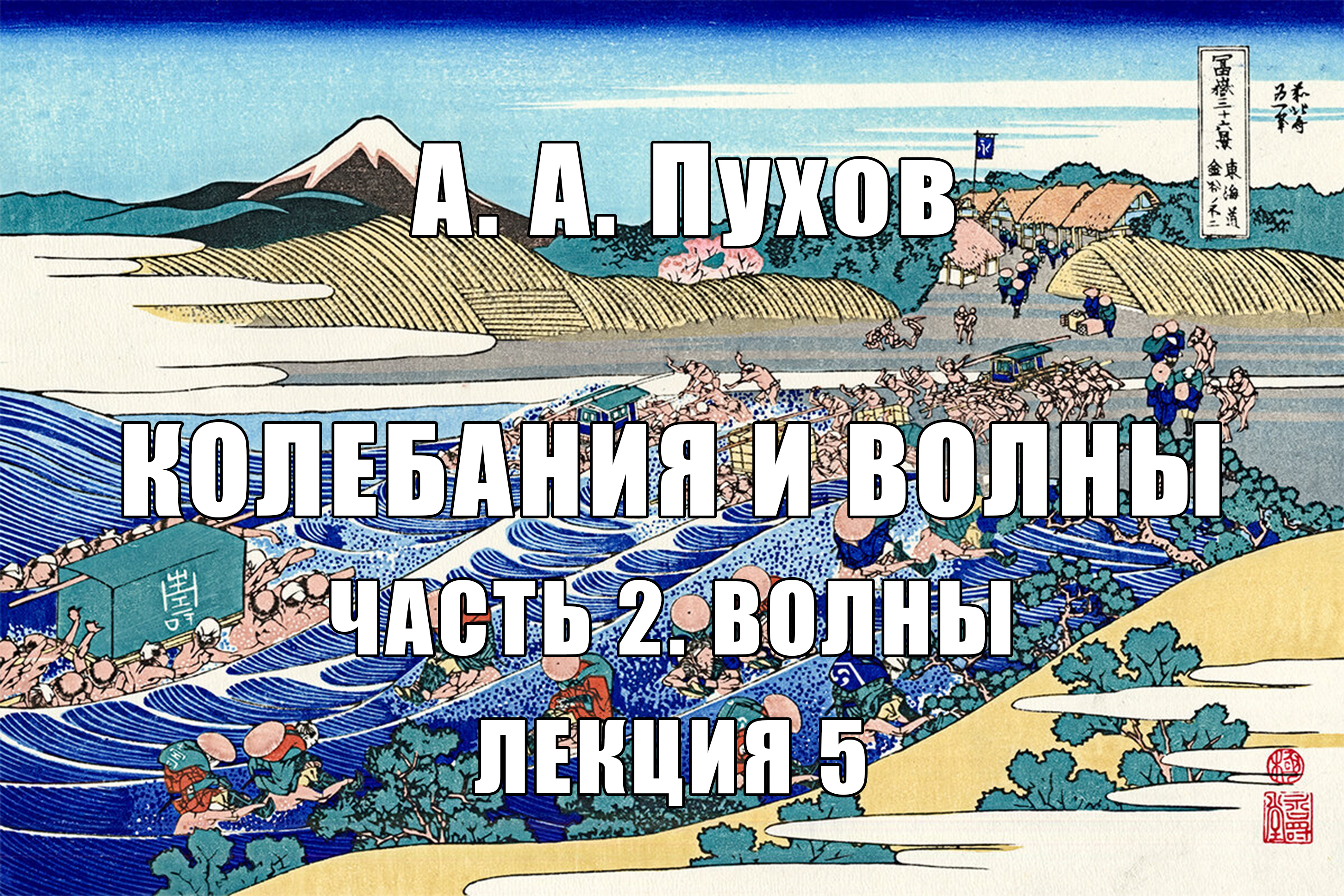 Лекция 5. Часть 2. Волны. Курс лекций "Колебания и волны". А.А. Пухов