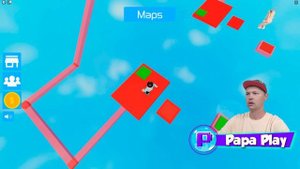 Мы с Катей - отличная команда в Two Player Obby 2