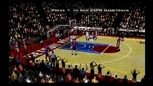 ESPN NBA 2k5 gameplay (Playstation 2) Lakers vs Pistons