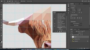 How To: Low Poly Effect In Photoshop (3 Min) | Low Poly Art Tutorial