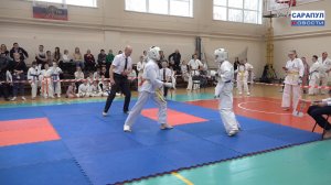 В САРАПУЛЕ СОСТОЯЛИСЬ РЕСПУБЛИКАНСКИЕ СОРЕВНОВАНИЯ КИОКУСИНКАЙ