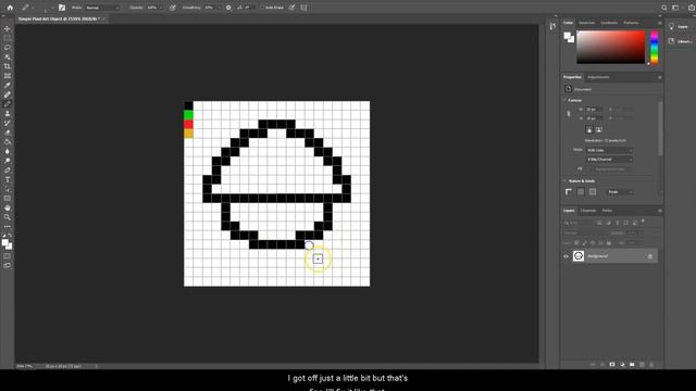Simple Pixel Art Photoshop смотреть онлайн