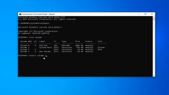 Change Drive Letter Using Command Prompt In Windows 10/8/7 [Tutorial] смотреть онлайн