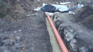 Современное навозоудаление в свинарнике. Самосплавная система навозоудаления.