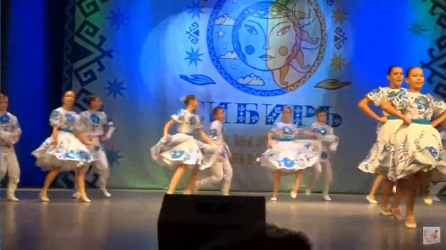 Русский танец | Ансамбль Улыбка, г. Томск. смотреть онлайн