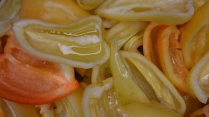 Сладкий перец в растительном масле на зиму | Закрутка болгарского перца в подсолнечном масле