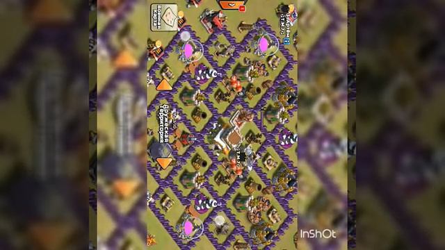 Обзор тактики в кв, моей базы,зеркало в Clash of Clans смотреть онлайн