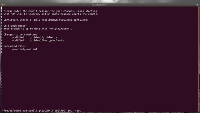 Committing and pushing your code with git смотреть онлайн