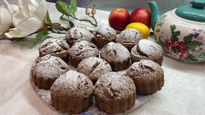 Шоколадные маффины с шоколадом внутри - вкуснейший десерт!