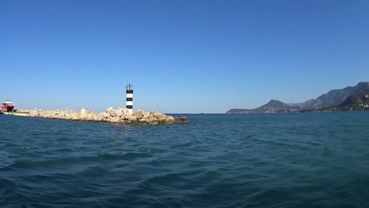 На Яхте в Черногории. Экскурсия из Бара. смотреть онлайн