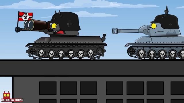 "Tank fight is the teamwork" Cartoons about tanks смотреть онлайн
