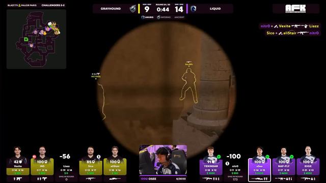 DO OR DIE! Liquid vs Grayhound - BLAST Paris Major 2023 BEST MOMENTS - CSGO Highlights