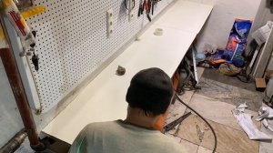 ТРЁХМЕТРОВАЯ СТОЛЕШНИЦА ДЛЯ ВЕРСТАКА