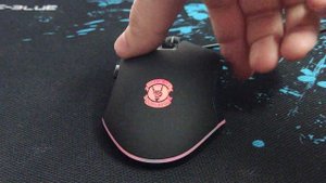 Видео с демонстрацией работы подсветки компьютерной мыши DEXP CM 7003BU