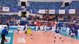 Концовка третьей партии Белогорье -Динамо-ЛО