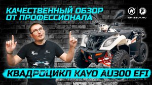 Обзор детского квадроцикла KAYO AU300 EFI