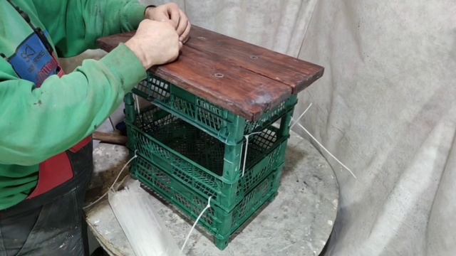 Из трех пластиковых ящиков сделал Простую и очень Полезную Поделку за копейки смотреть онлайн