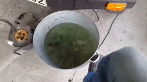 Антифриз Felix при -24 замерз и превратился в лёд.