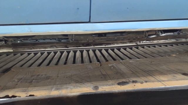 Замена гнилого порога Chevrolet Lacetti смотреть онлайн