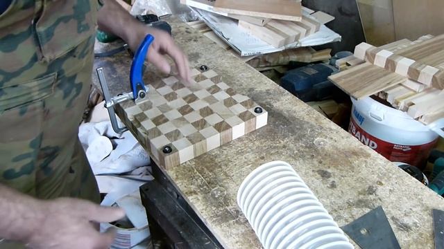 Доработка квадратной разделочной доски смотреть онлайн