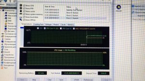 Aida  stress test.  Lenovo G580  intel Celeron B830  ram 2Gb  HDD 320gb