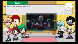 MHA react to Harley F#%KING QUINN! (Better reaction!) | (Re-uploaded!~)