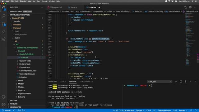 29. How to build a Headless CMS with TypeScript, React, GraphQL & Node: Edit Entry смотреть онлайн