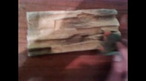 Как  покрасить гипсовую плитку камень.чем? своими руками.простой способ.Аэрографом.сла-ц вы ветрены