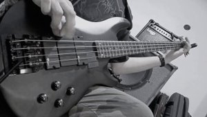 Kahler 7410 bass tremolo on Schecter C4 bass