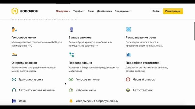 Облачная АТС Novofon. Виртуальные телефонные номера в России