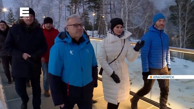 Красноярцы оценили новую смотровую площадку на Николаевской сопке смотреть онлайн