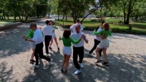 Танец сальса в школе танцев Sтанция г. Челябинск.