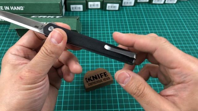 Нож "CEO" AUS-8 Black GRN 7097 от CRKT
