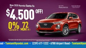 The Summer Of SUV Sale! New 2020 Hyundai Santa Fe With $4,500 OFF