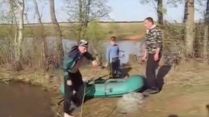 Пьяные на рыбалке