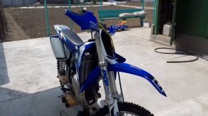 YMAHA YZ 125 2003г небольшой обзор в идеальном состоянии
