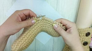 Следки - сапожки спицами без шва. Подробный мастер класс.