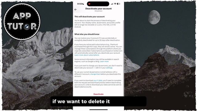 How to Delete Twitter X Account Permanently