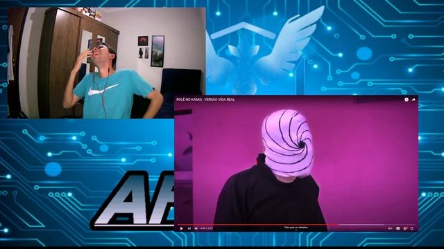 React: ROLÊ NO KAMUI - VERSÃO VIDA REAL - Dinardi Geek смотреть онлайн