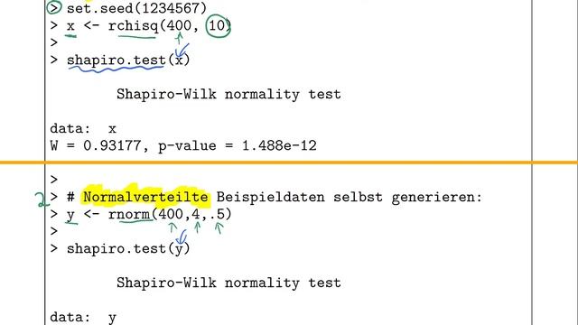 Statistik 2: 10.10.Shapiro-Wilk-Test der Normalverteilung смотреть онлайн