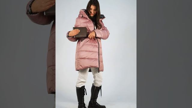 Пуховик 6691 пудра смотреть онлайн