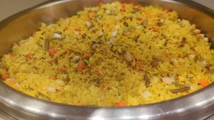 завтрак в отеле Al Hamra Residence 5*