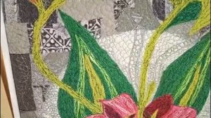 Картина из Ткани