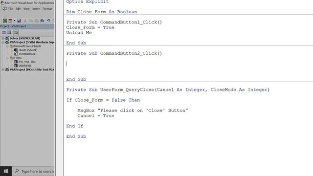 5 VBA UserForm Super Tips