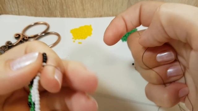 1  Колье из бисера/Бисерное колье уичоли/Beaded Necklace / Huicholi Beaded Necklace