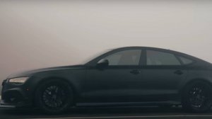 Ауди RS7 на улицах Сан Франциско