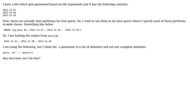 Using paste command to join with multiple character delimiter (2 Solutions!!) смотреть онлайн